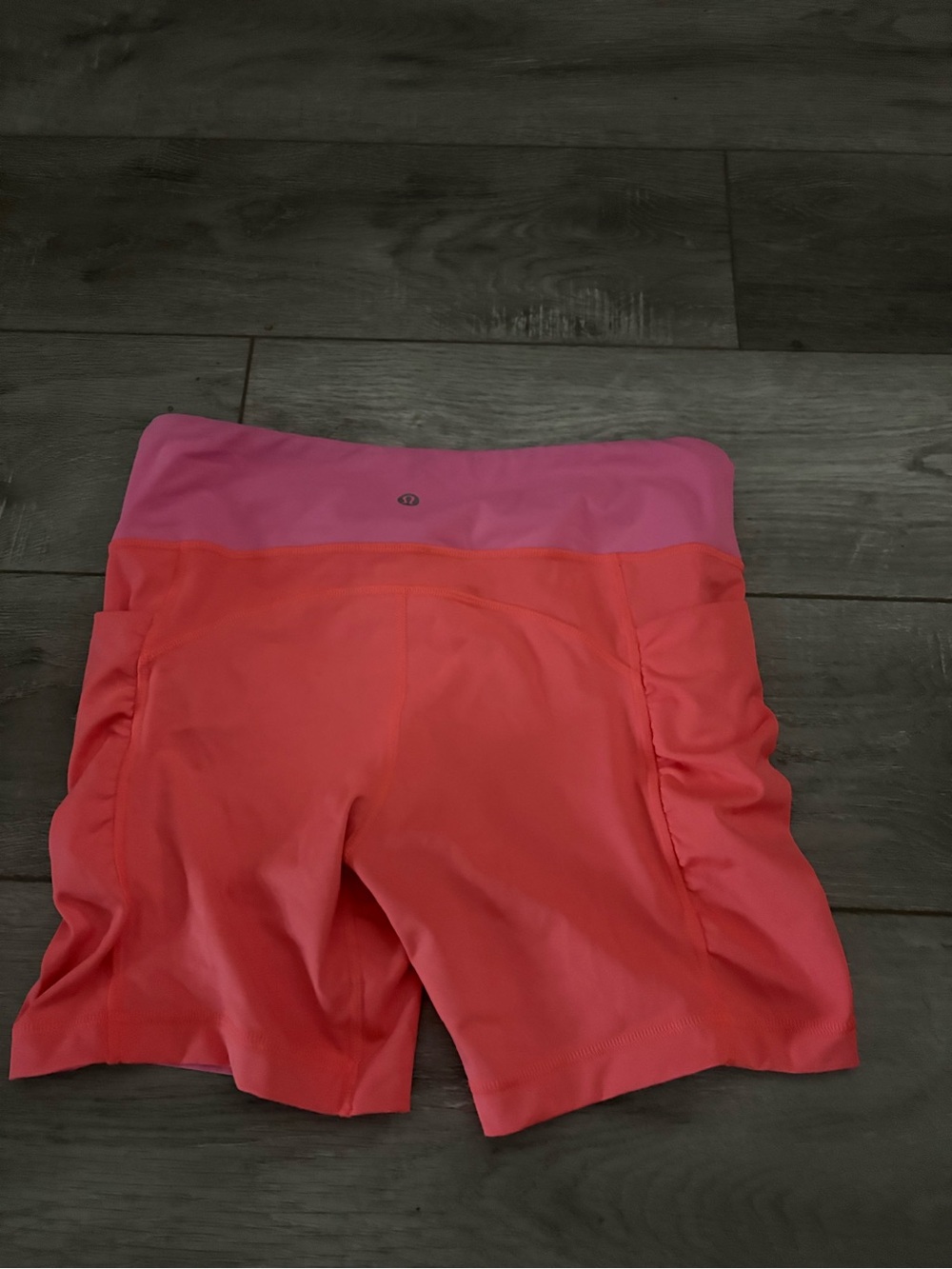 lululemon athletica Pink and Coral High-Rise Athletic Shorts